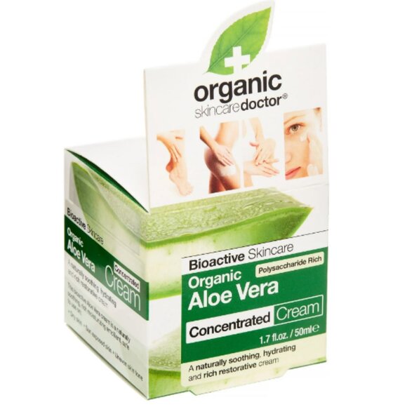 ORGANIC SKINCARE DR. Bioactive Organic Aloe Vera Concentrated Cream BRAND-NEW! - Picture 1 of 3